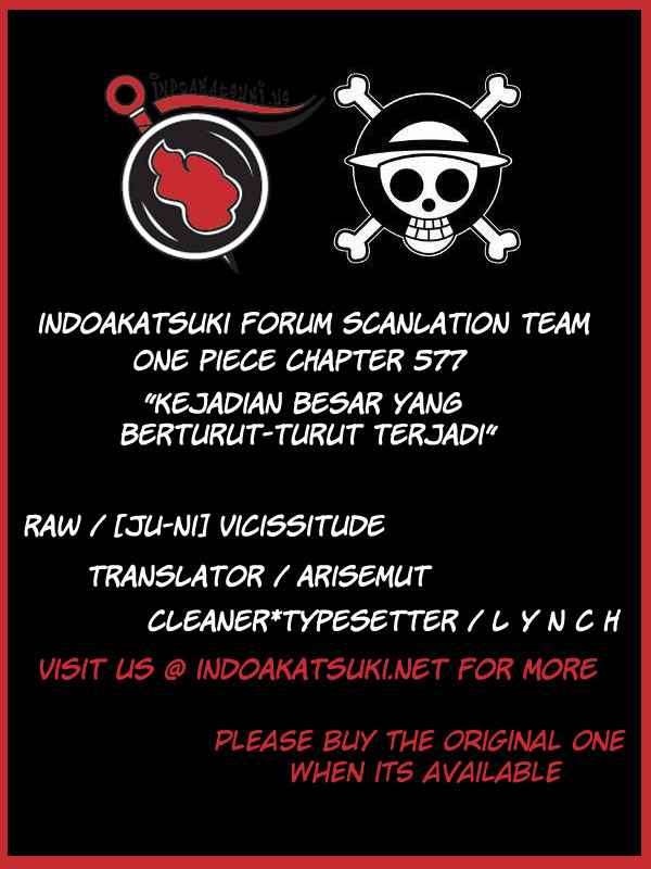 One Piece — Chapter 577, halaman 1