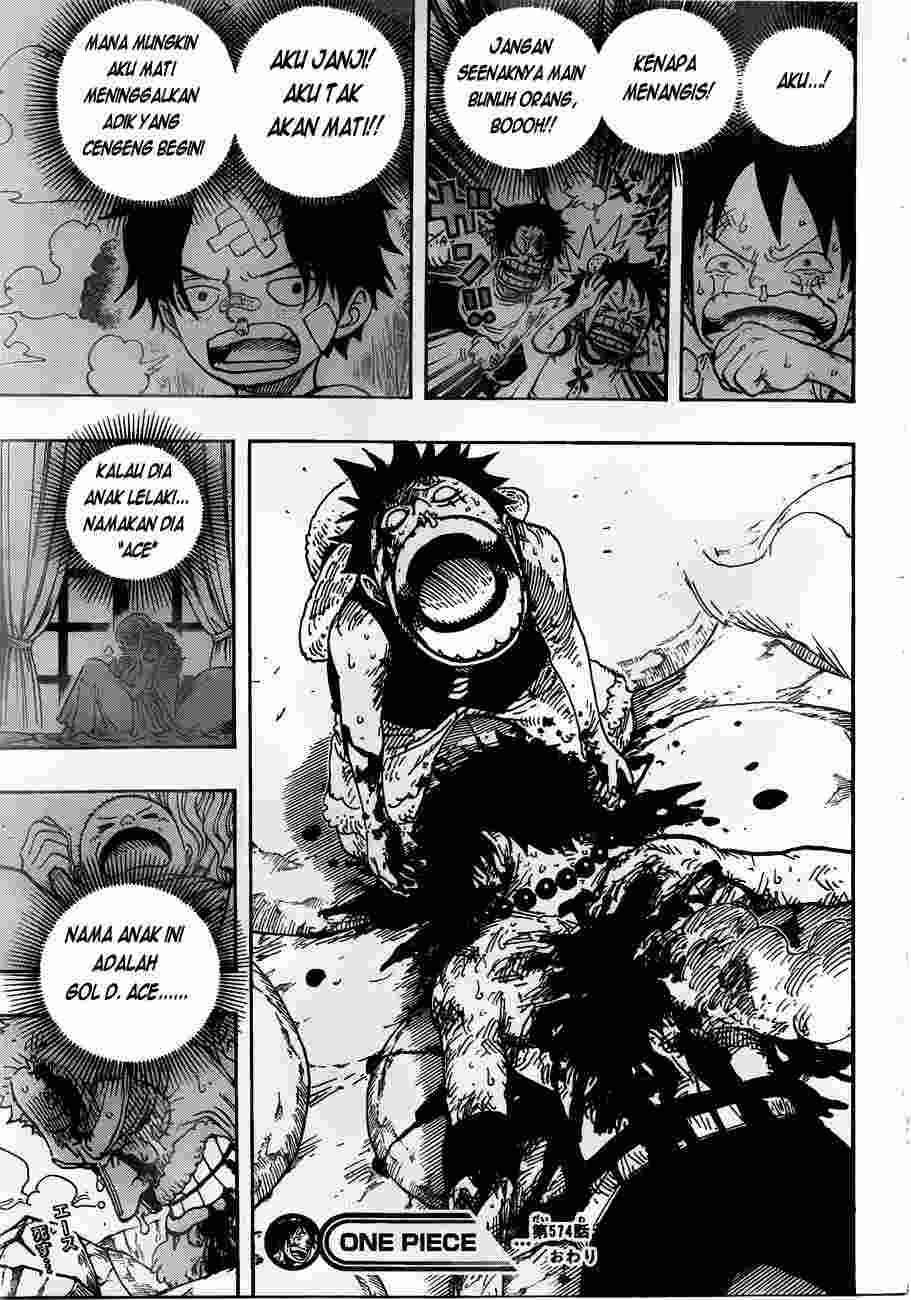 One Piece — Chapter 574, halaman 16