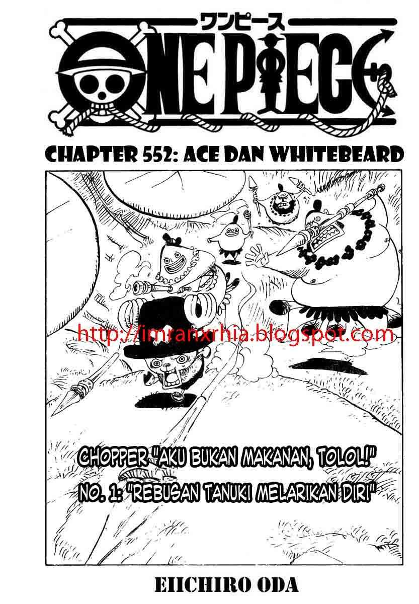 One Piece — Chapter 552, halaman 1
