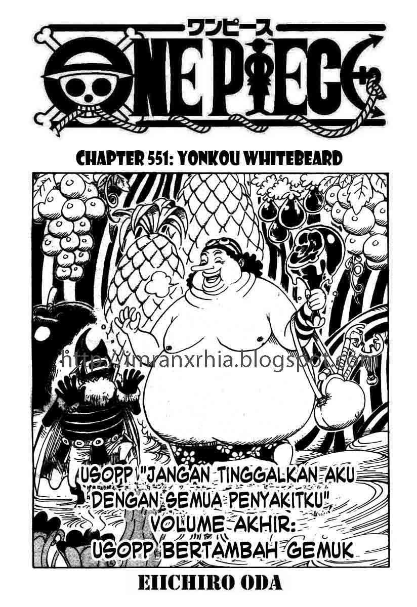 One Piece — Chapter 551, halaman 1