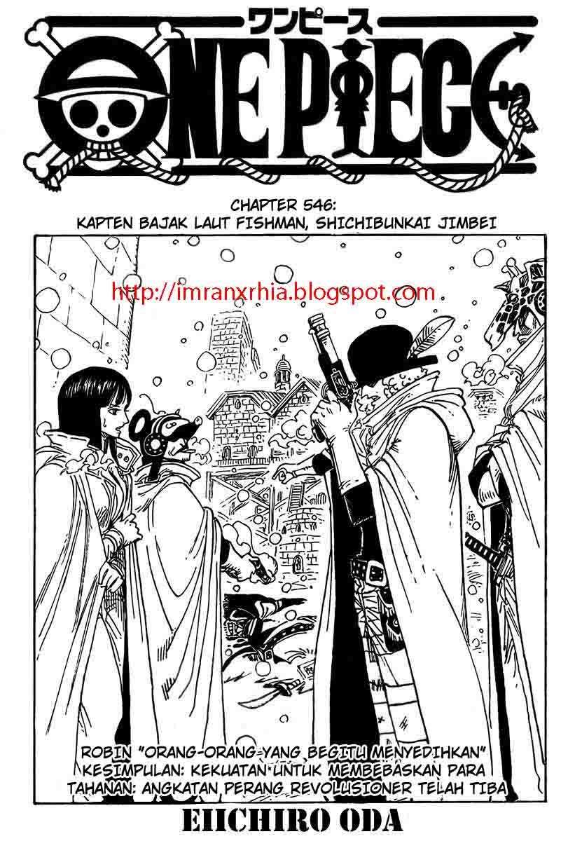 One Piece — Chapter 546, halaman 1