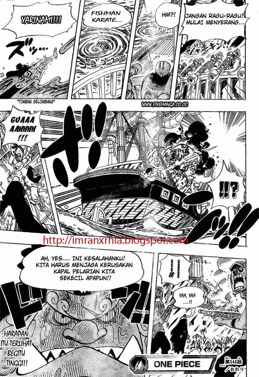 One Piece — Chapter 546, halaman 16