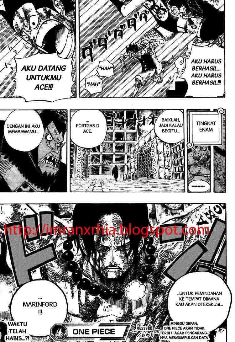 One Piece — Chapter 539, halaman 18