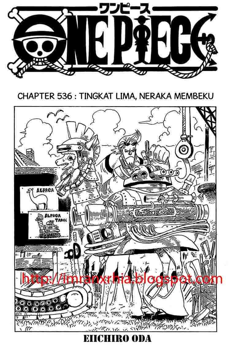 One Piece — Chapter 536, halaman 1