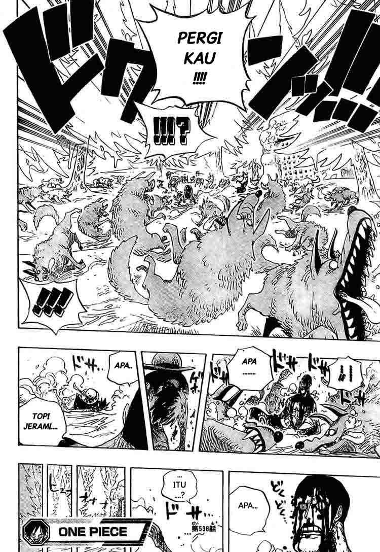 One Piece — Chapter 536, halaman 18