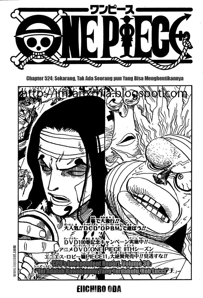 One Piece — Chapter 524, halaman 1