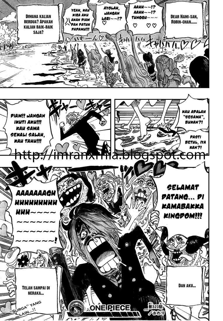One Piece — Chapter 523, halaman 19