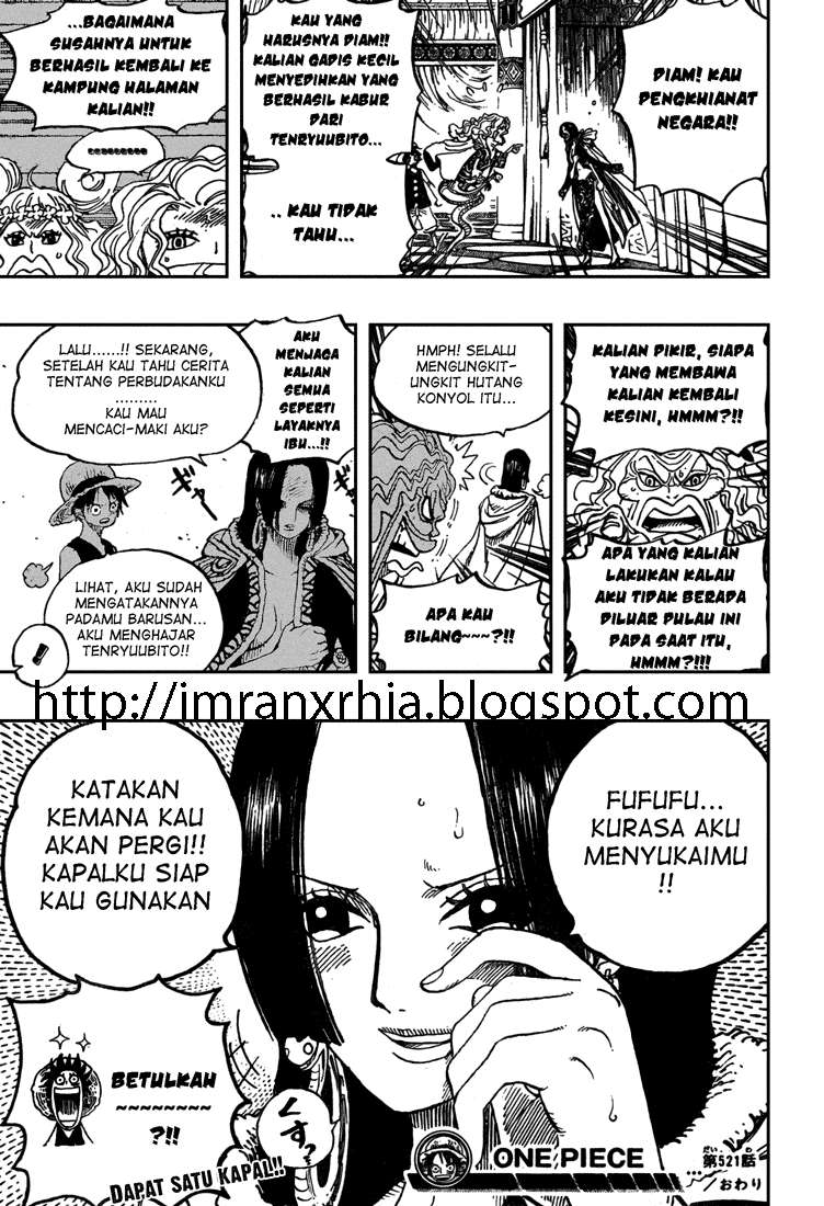 One Piece — Chapter 521, halaman 19