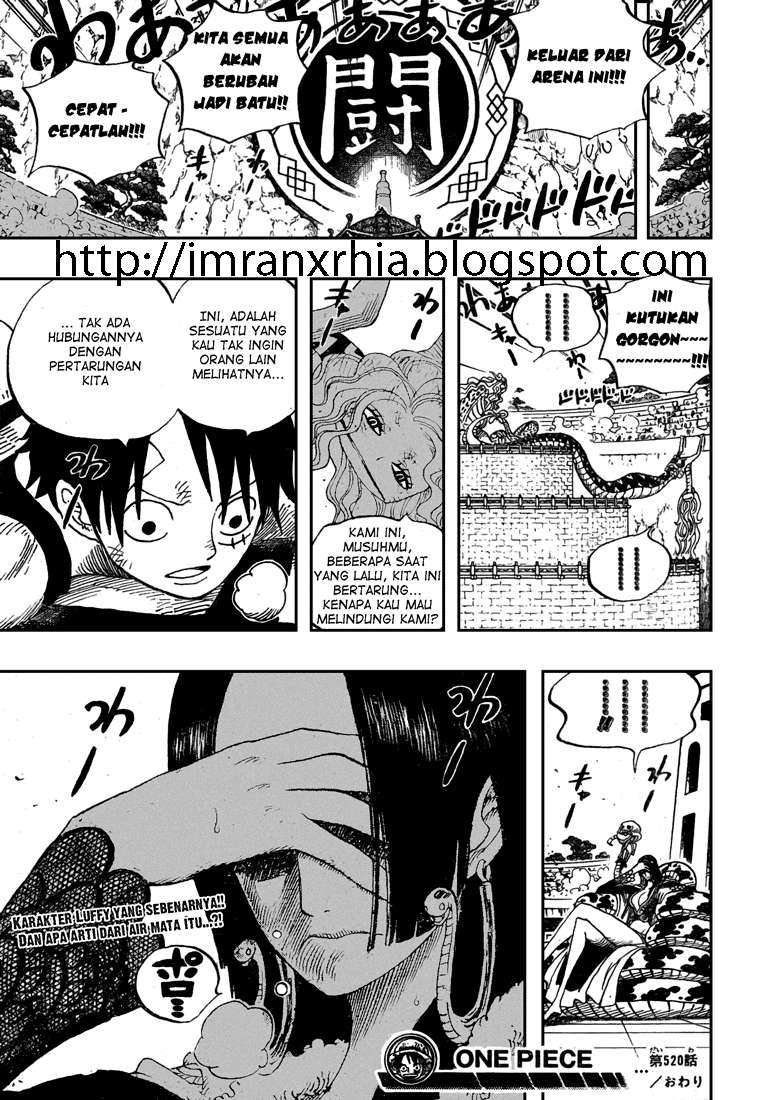 One Piece — Chapter 520, halaman 16