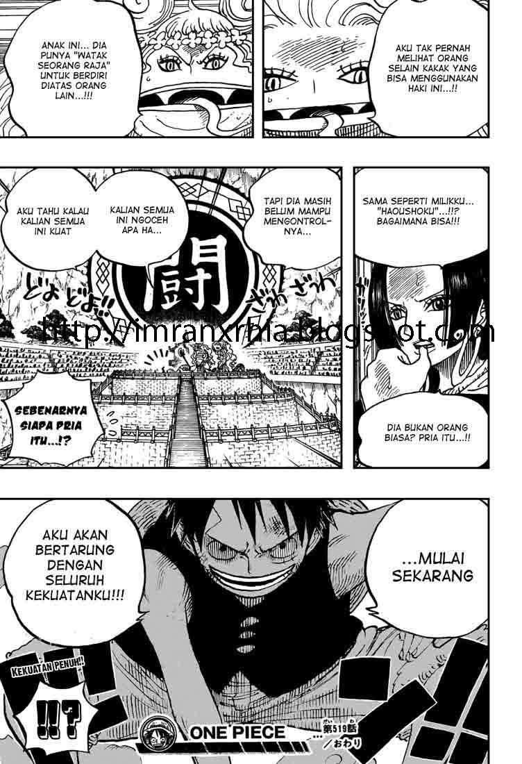 One Piece — Chapter 519, halaman 19