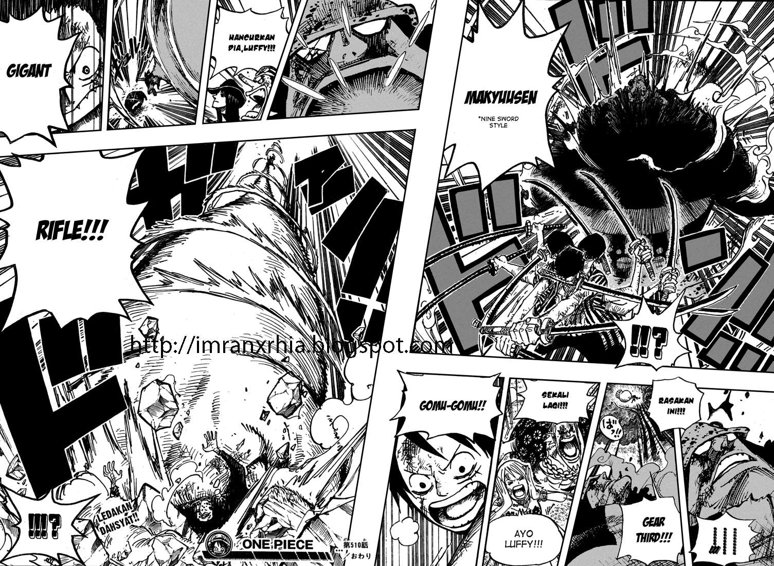 One Piece — Chapter 510, halaman 18