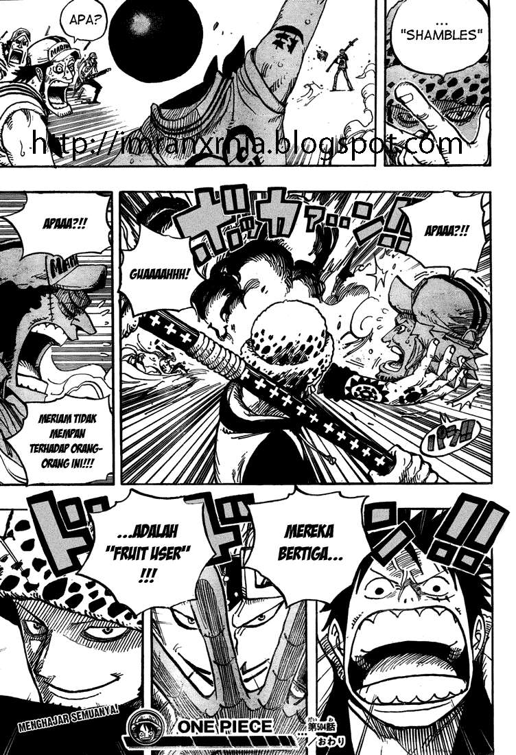 One Piece — Chapter 504, halaman 19