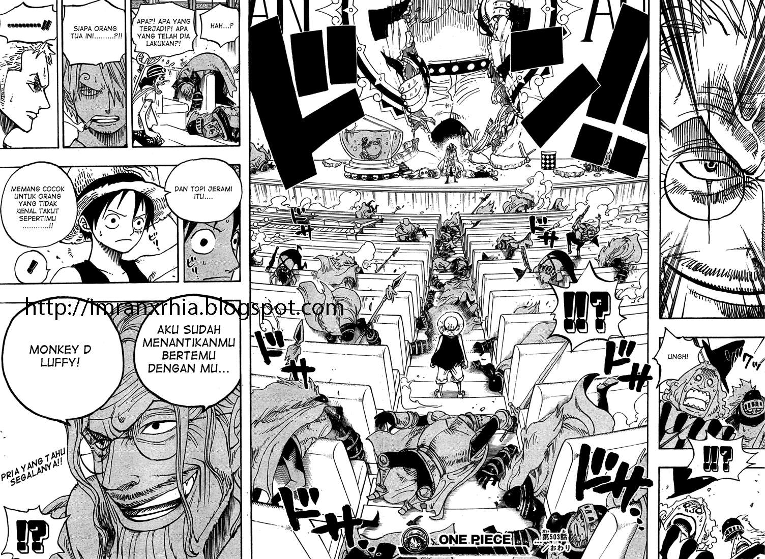 One Piece — Chapter 503, halaman 17