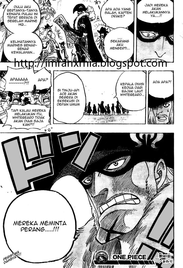 One Piece — Chapter 501, halaman 18