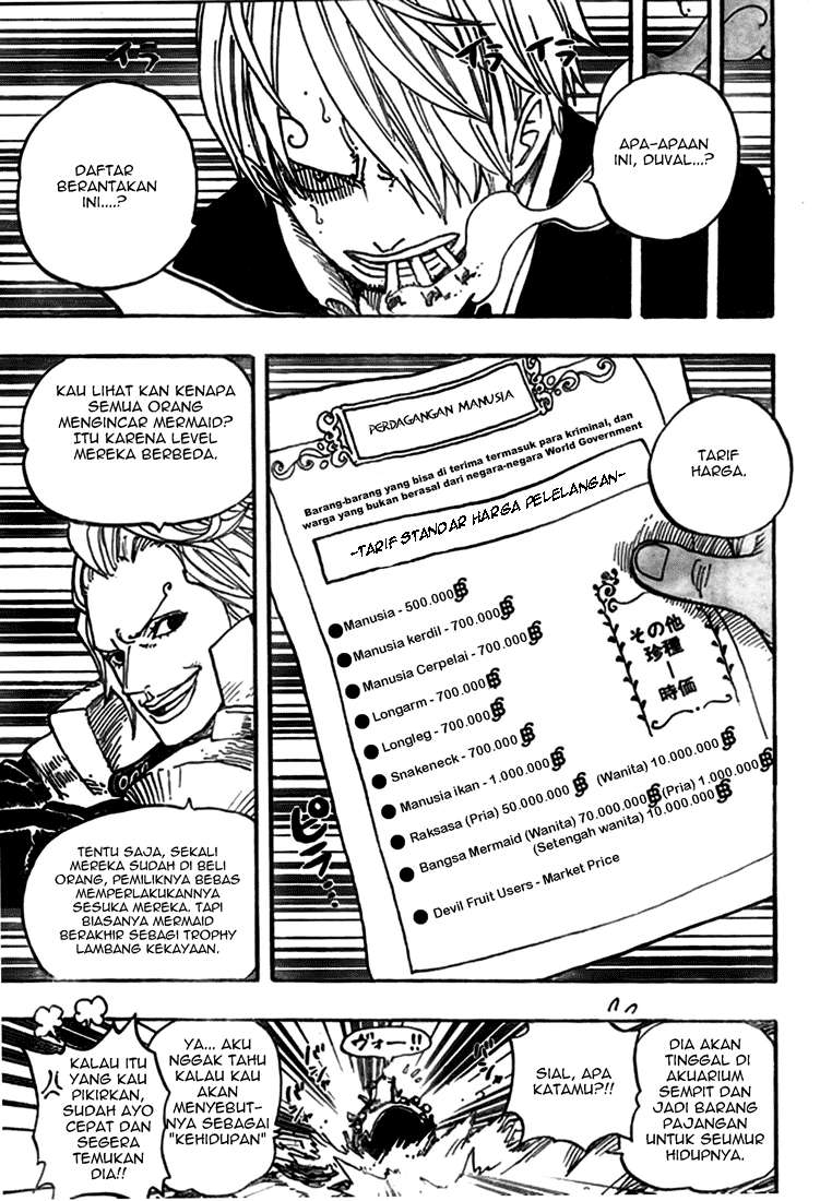 One Piece — Chapter 501, halaman 6