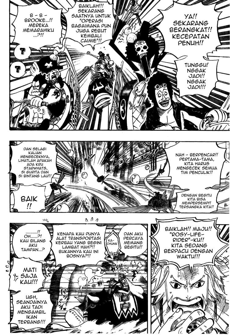 One Piece — Chapter 500, halaman 6
