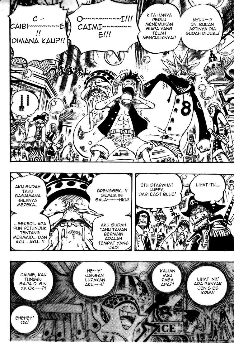 One Piece — Chapter 500, halaman 8