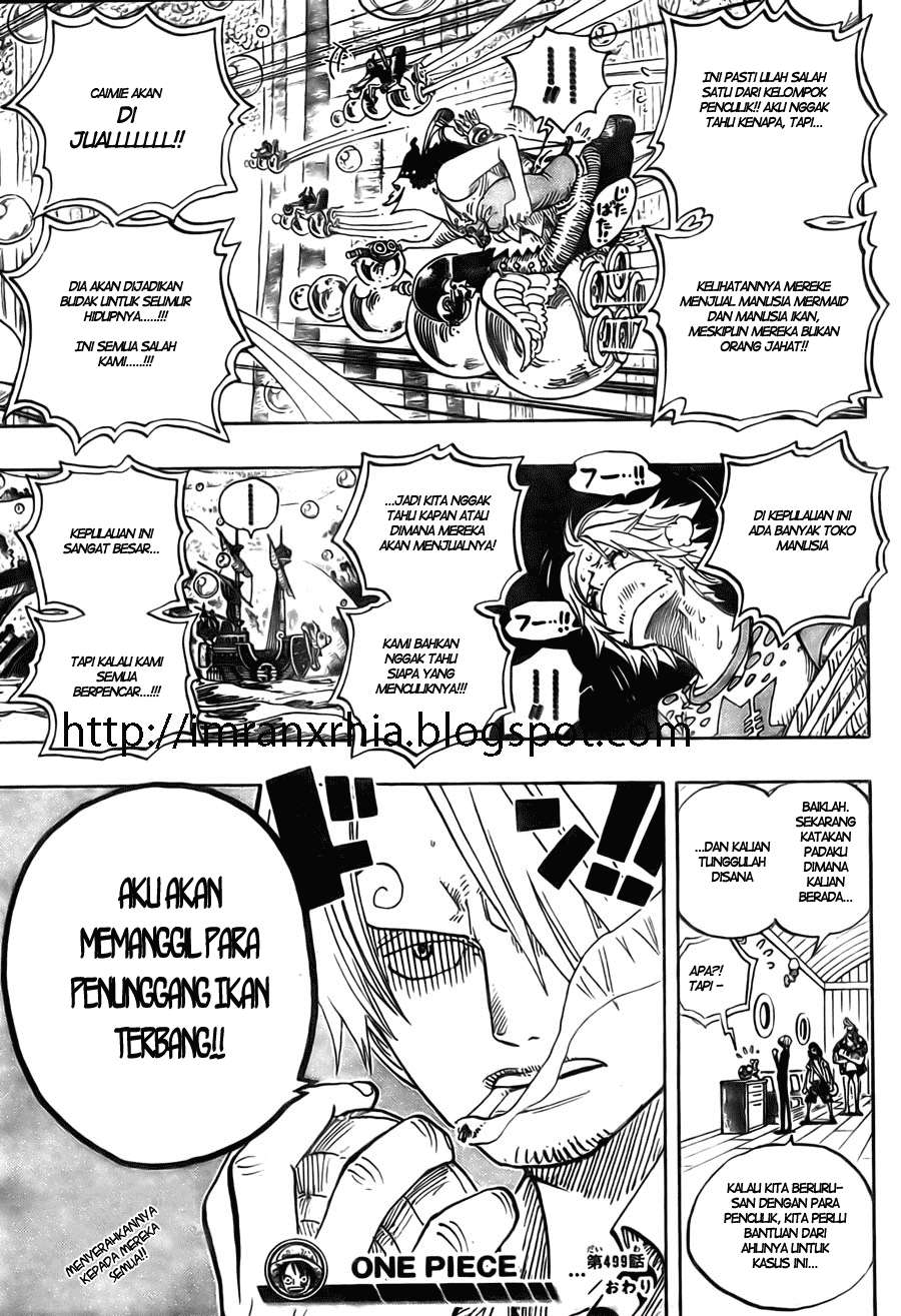 One Piece — Chapter 499, halaman 19