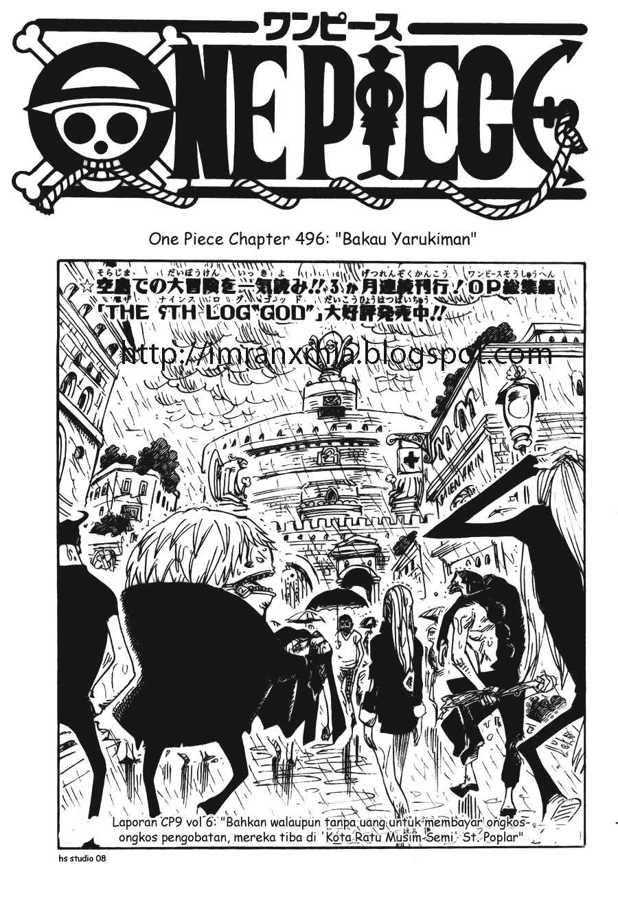 One Piece — Chapter 496, halaman 1