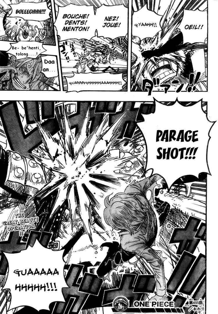 One Piece — Chapter 495, halaman 19