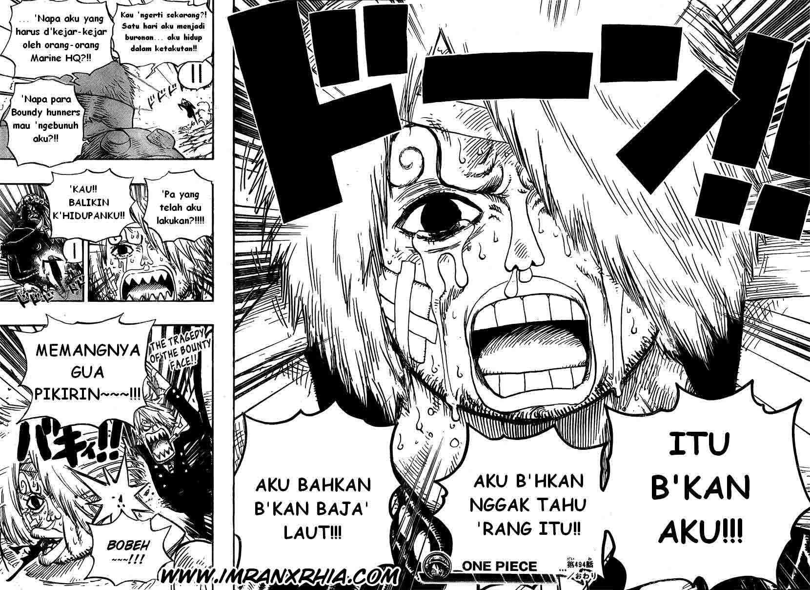 One Piece — Chapter 494, halaman 18