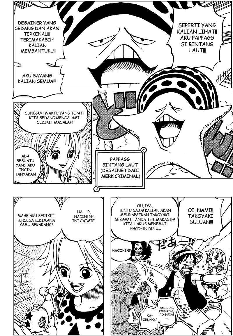 One Piece — Chapter 491, halaman 6