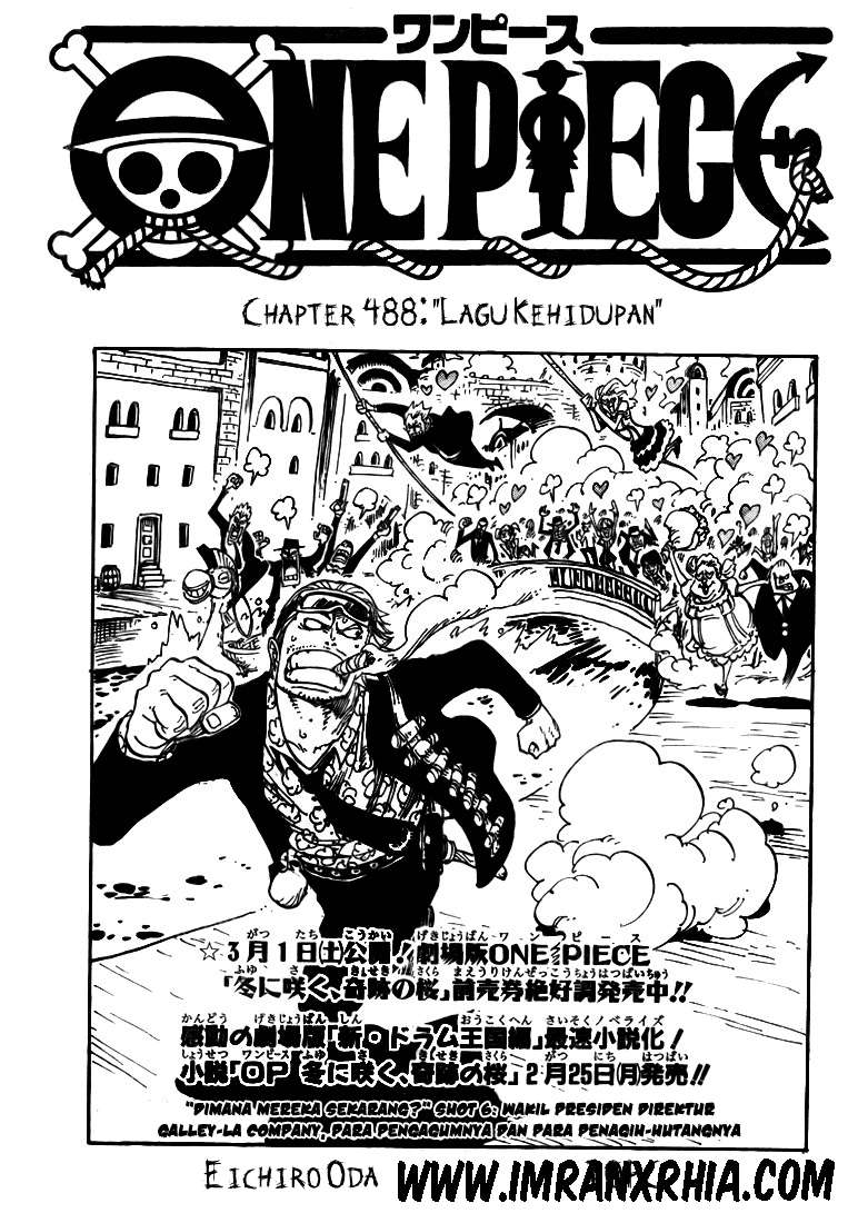 One Piece — Chapter 488, halaman 1