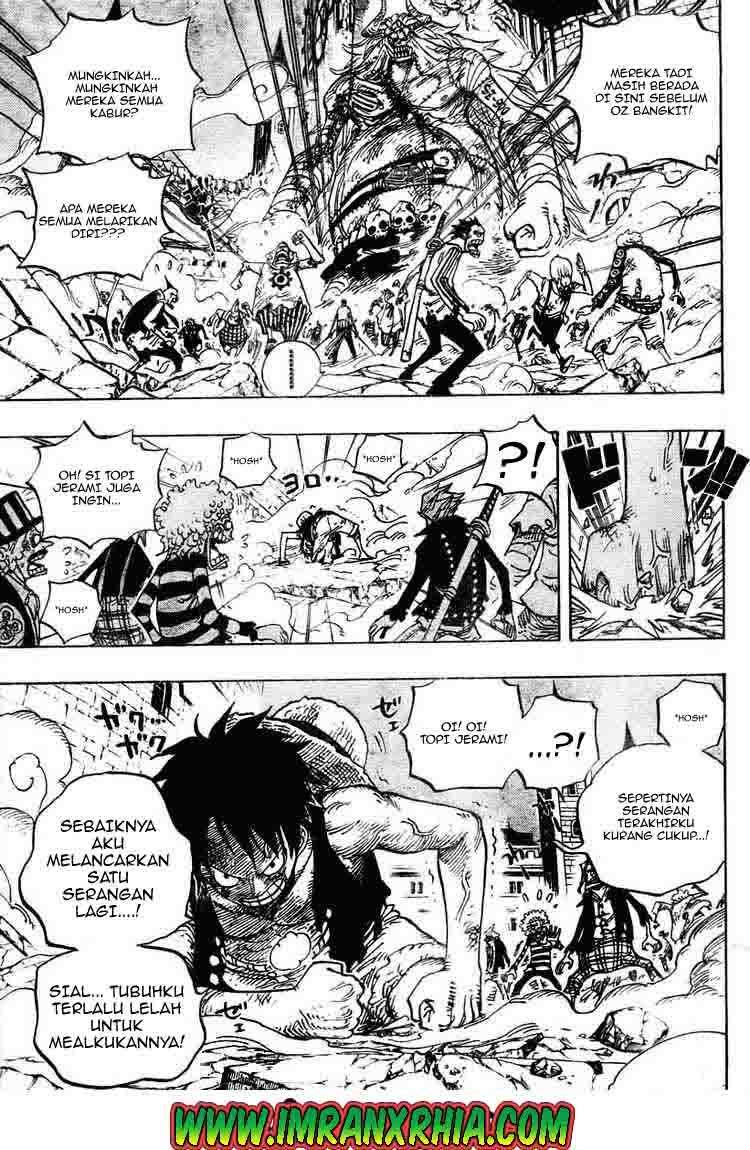 One Piece — Chapter 480, halaman 6