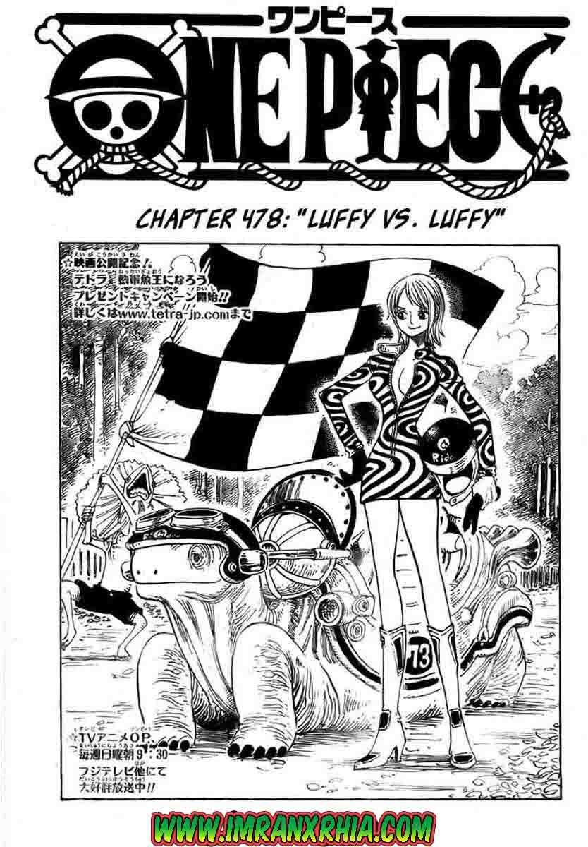 One Piece — Chapter 478, halaman 1