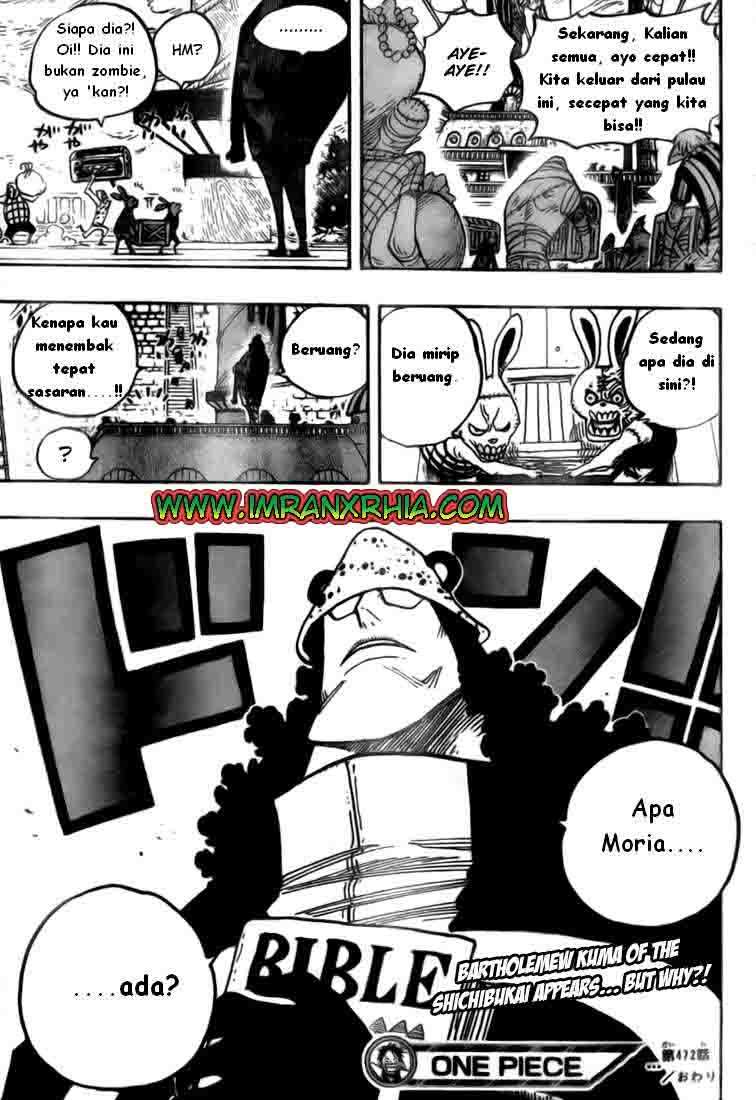 One Piece — Chapter 472, halaman 17