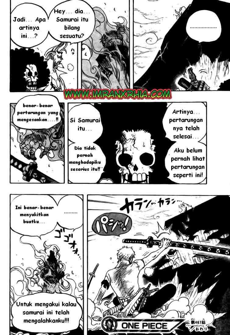One Piece — Chapter 467, halaman 17
