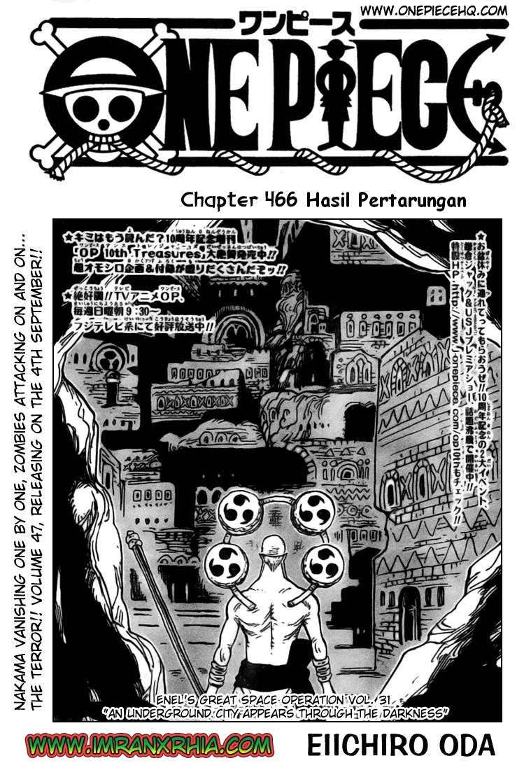 One Piece — Chapter 466, halaman 1