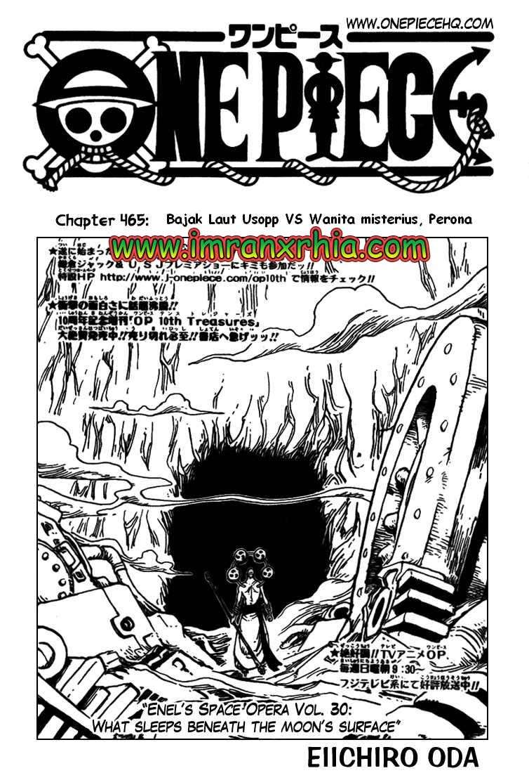 One Piece — Chapter 465, halaman 1