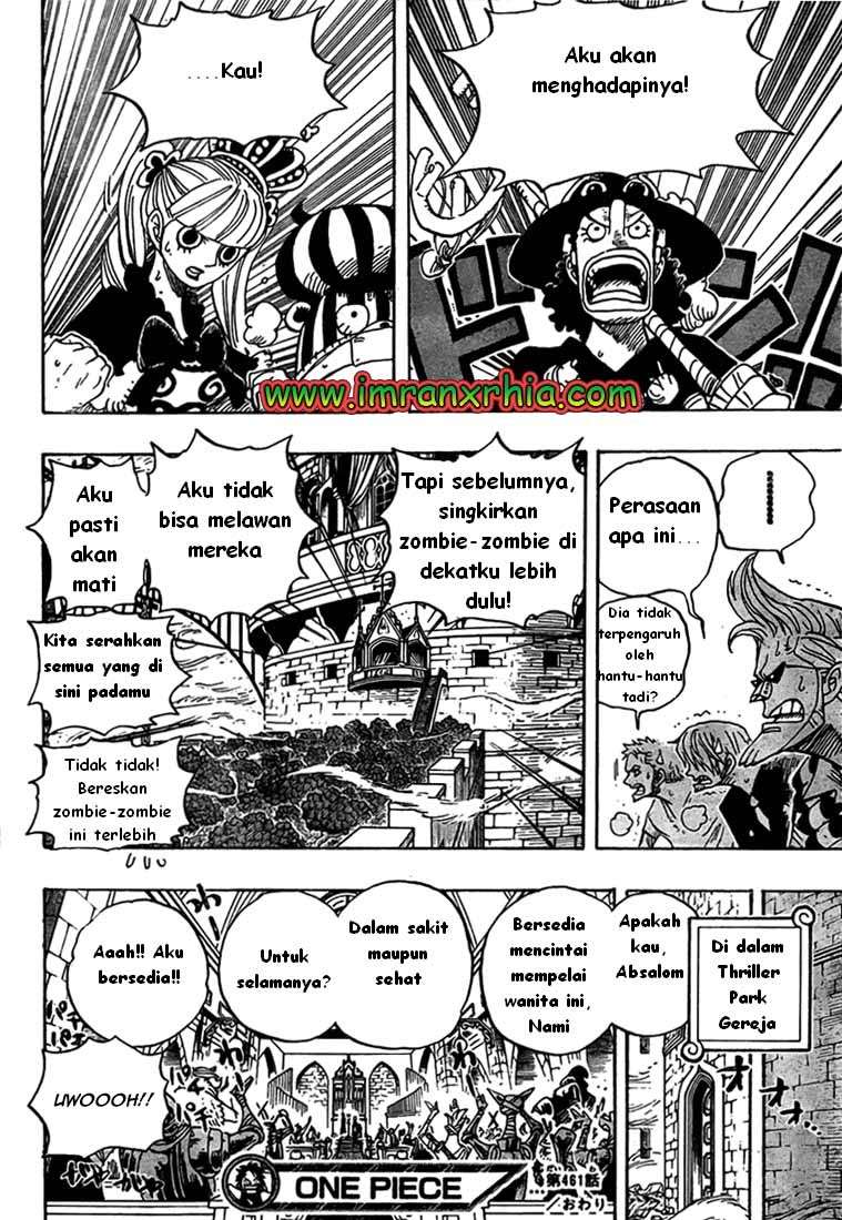 One Piece — Chapter 461, halaman 18