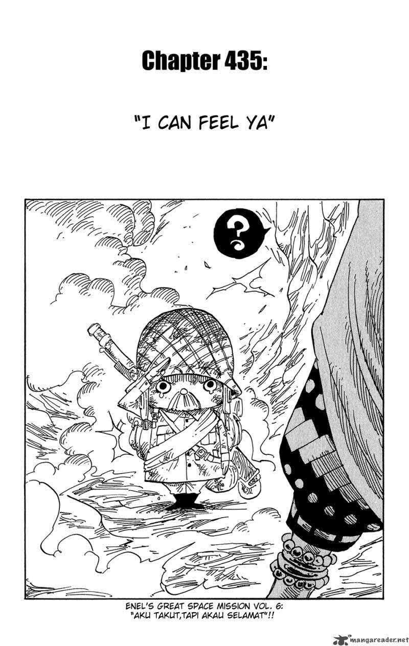 One Piece — Chapter 435, halaman 1