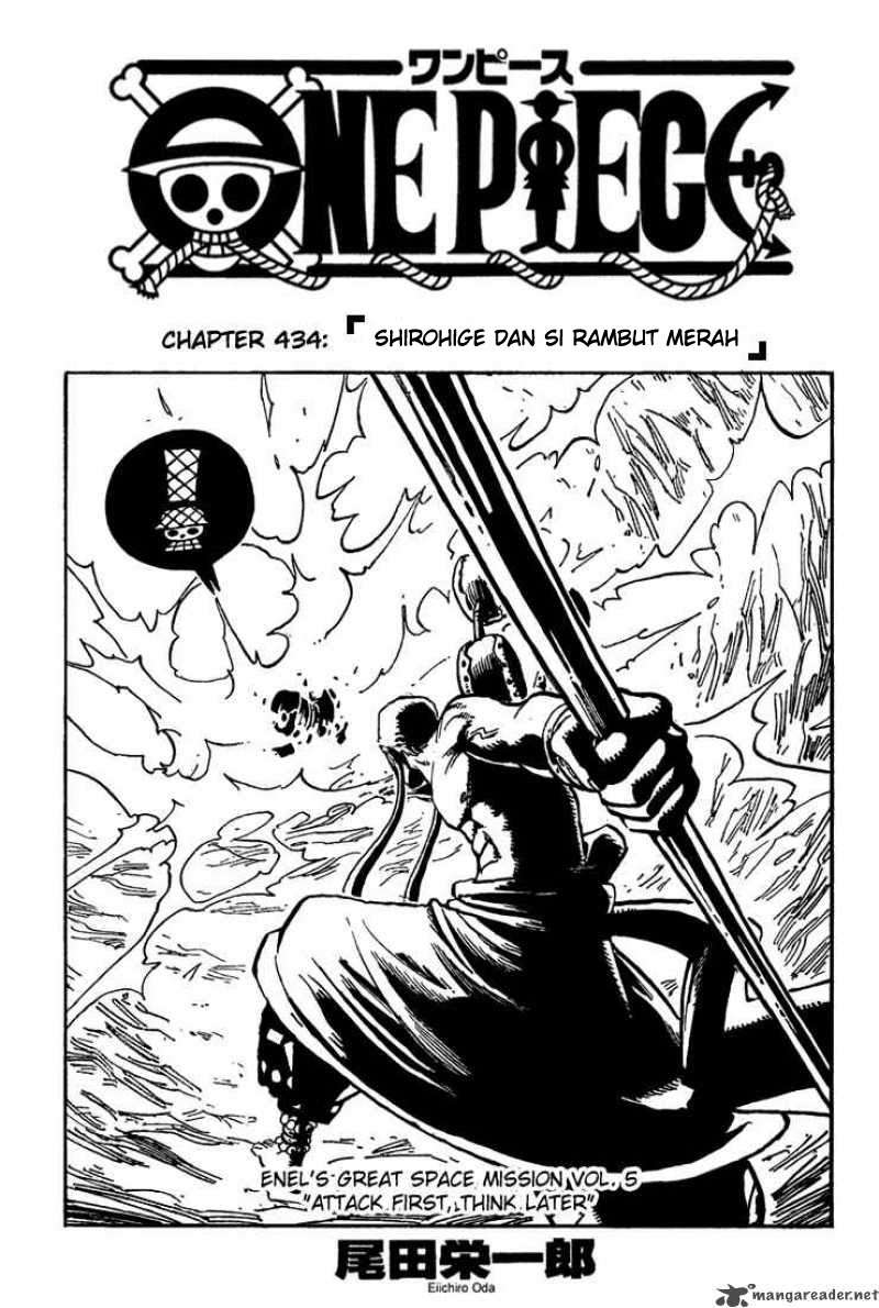 One Piece — Chapter 434, halaman 1