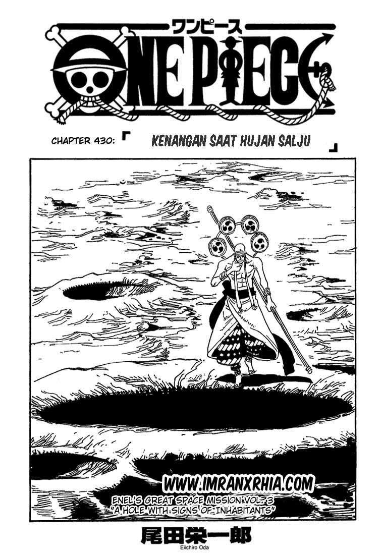 One Piece — Chapter 430, halaman 1