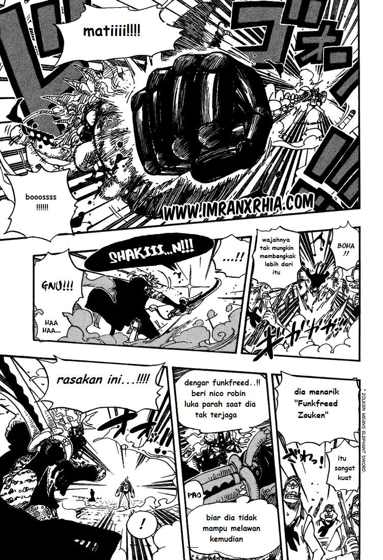 One Piece — Chapter 423, halaman 7