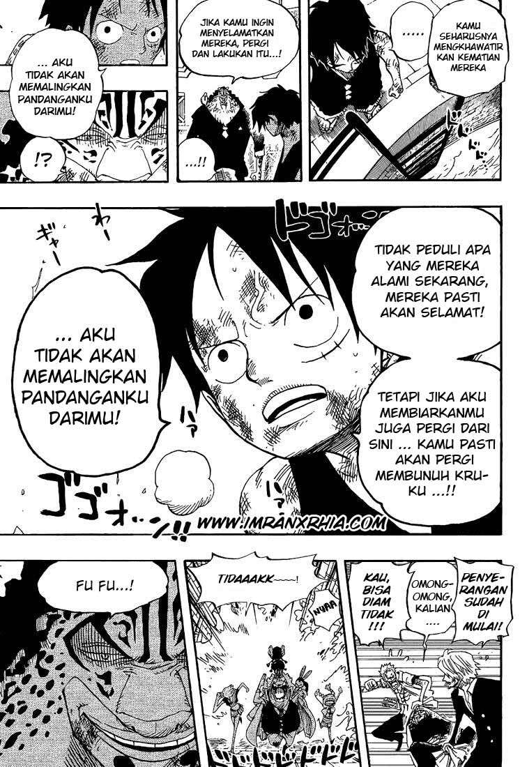One Piece — Chapter 421, halaman 8