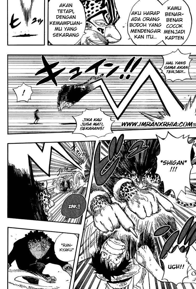 One Piece — Chapter 421, halaman 9