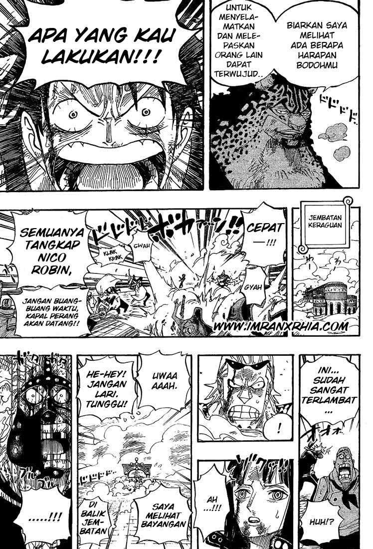 One Piece — Chapter 420, halaman 17