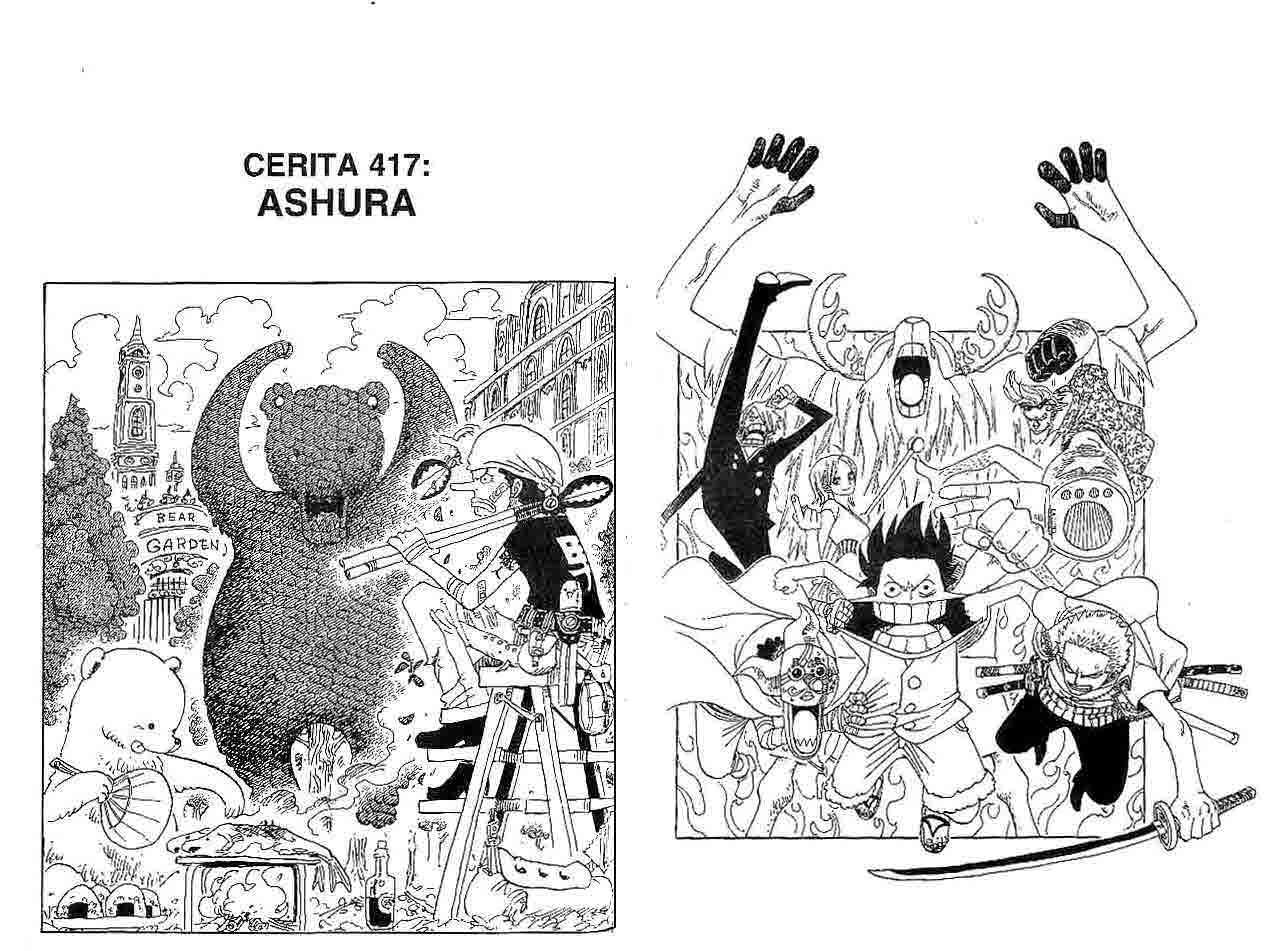 One Piece — Chapter 417, halaman 1