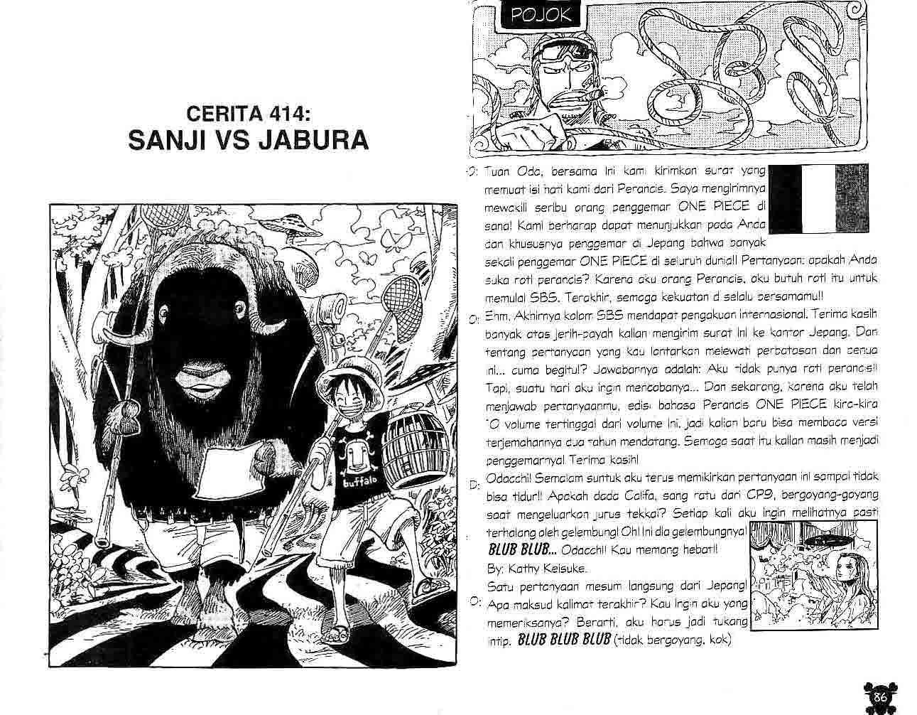 One Piece — Chapter 414, halaman 1
