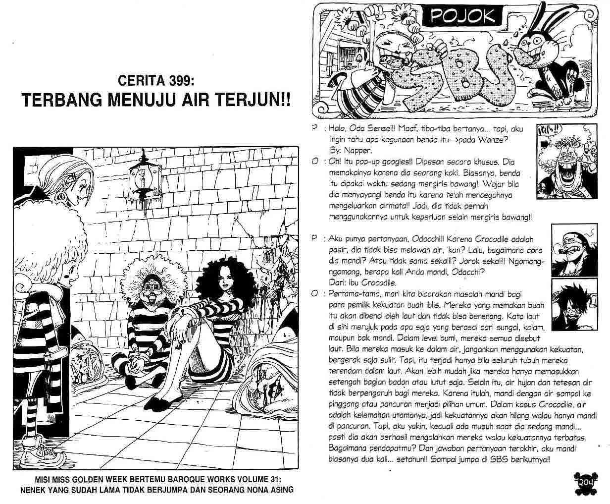 One Piece — Chapter 399, halaman 1