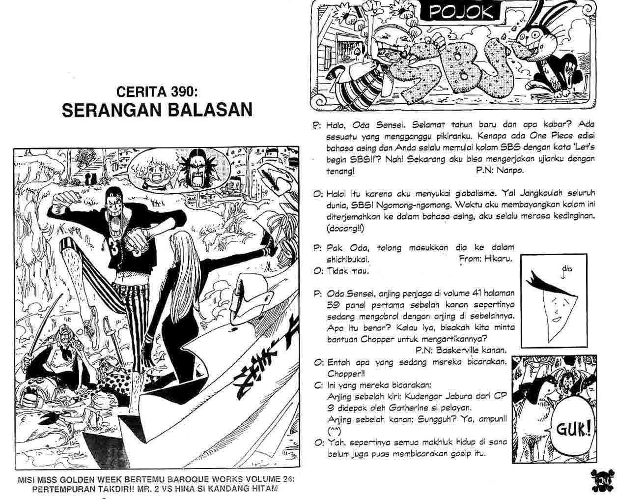 One Piece — Chapter 390, halaman 1