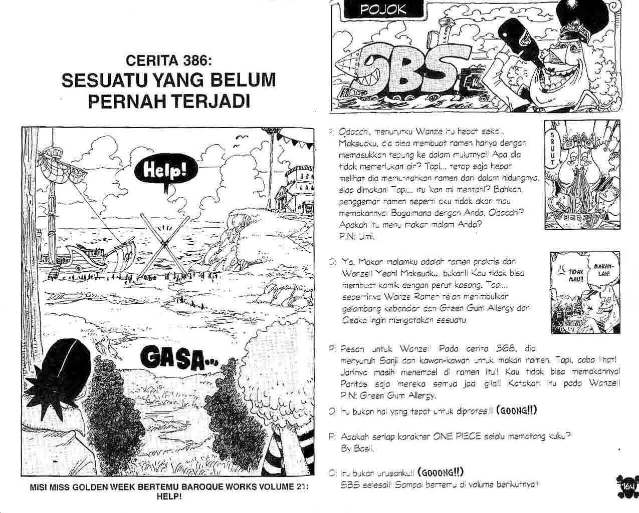 One Piece — Chapter 386, halaman 1