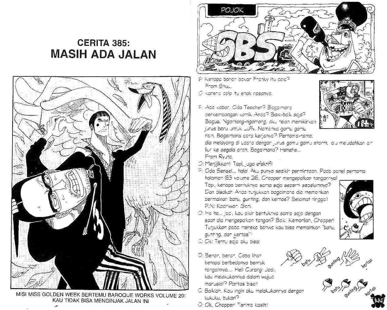 One Piece — Chapter 385, halaman 1
