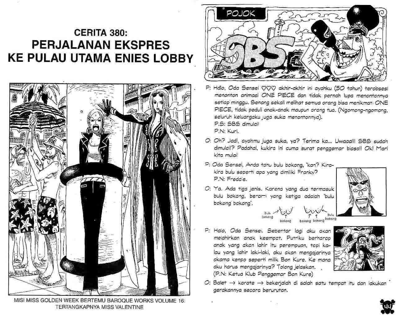 One Piece — Chapter 380, halaman 1