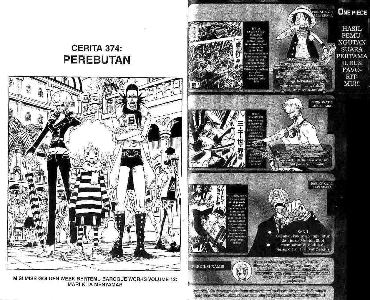 One Piece — Chapter 374, halaman 1