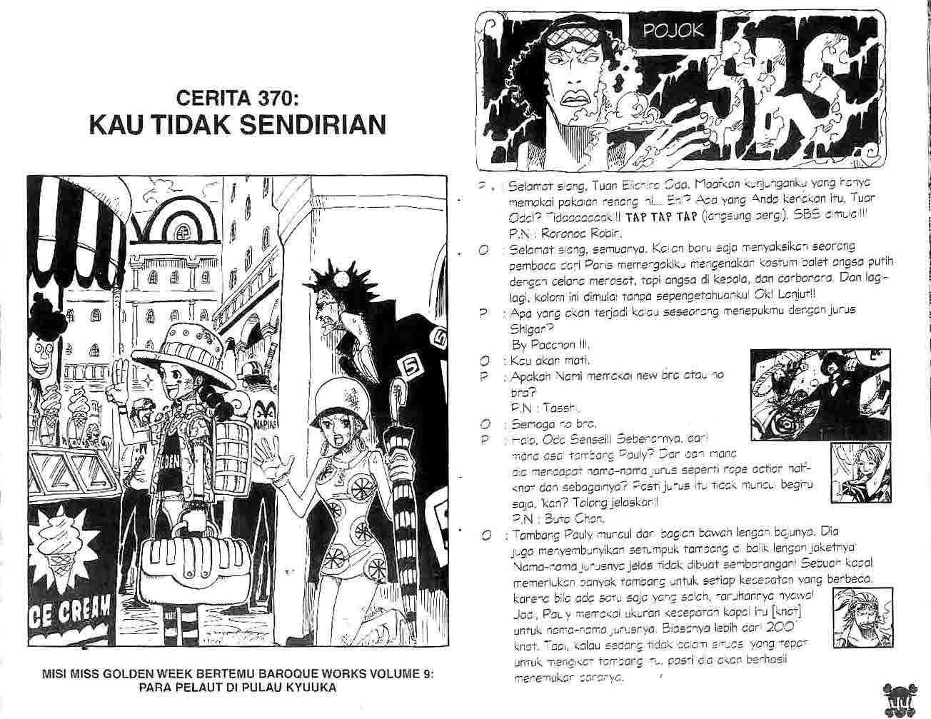 One Piece — Chapter 370, halaman 1